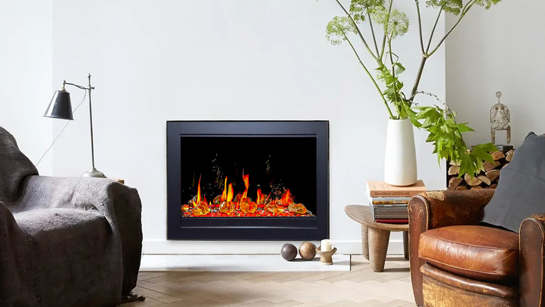 EhFlame smart fireplace insert Series-Installing an electric fireplace into an existing fireplace