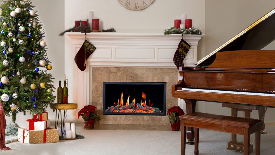 Linear smart fireplace for livingroom - zopaflame.com