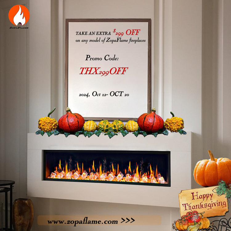 Thanksgiving Savings Are Heating Up – Don't Miss Our Fireplace Sale!