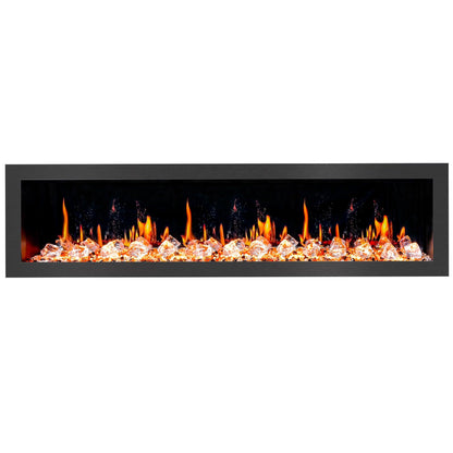 Zopaflame 68-in Electric Fireplace Physical picture display