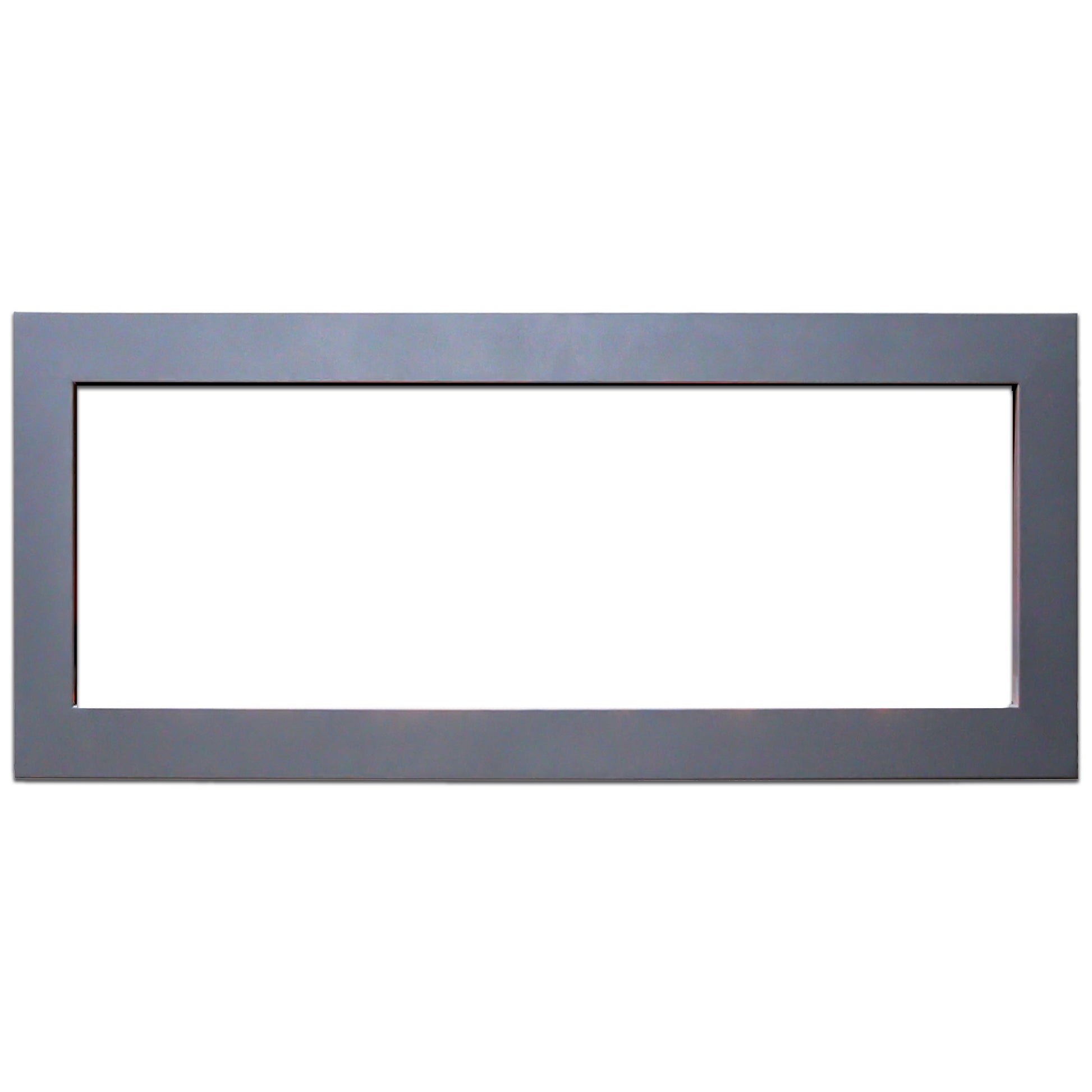 Zopaflame 48-in Electric Fireplace Silver Grey Trim Kit 