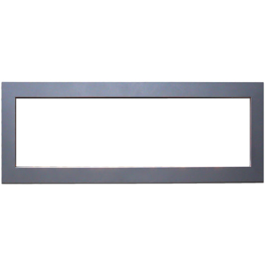 Zopaflame 58-in Electric Fireplace Silver Grey Trim Kit