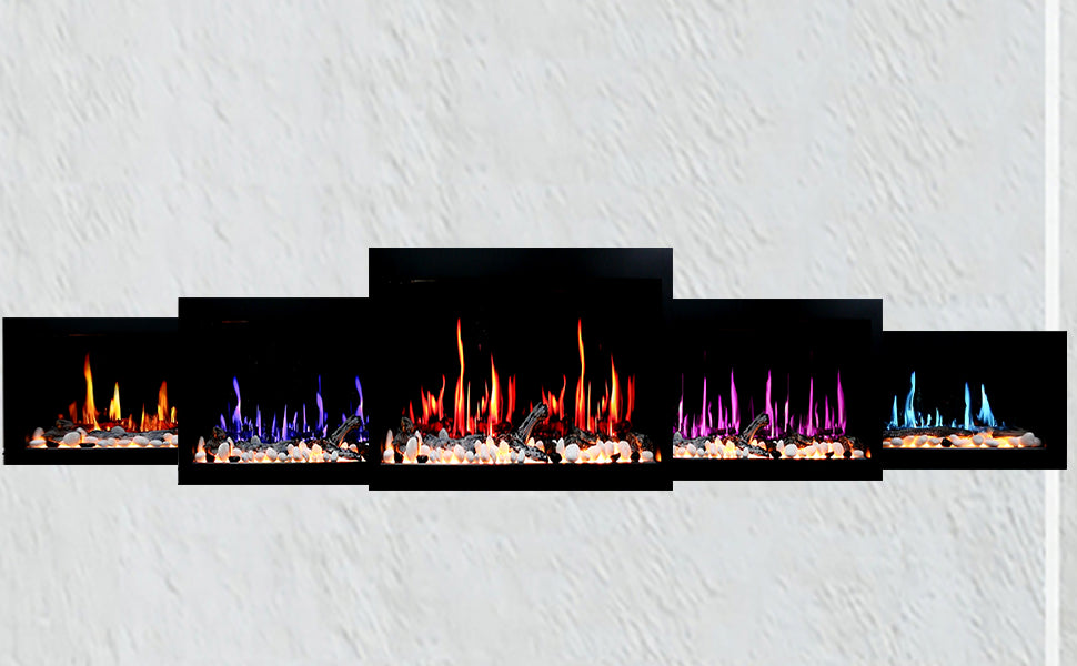 Cargar video: 38&quot; Traditional Fireplace Insert video
