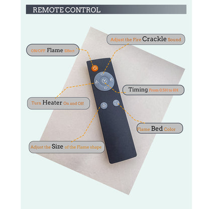 Zopaflame Fireplace Remote Control - Multi-function