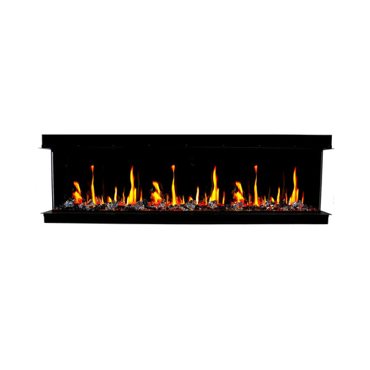 TriStar Three Side 50Inch Linear Electric Fireplace - BC19500V - ZopaFlame Fireplaces