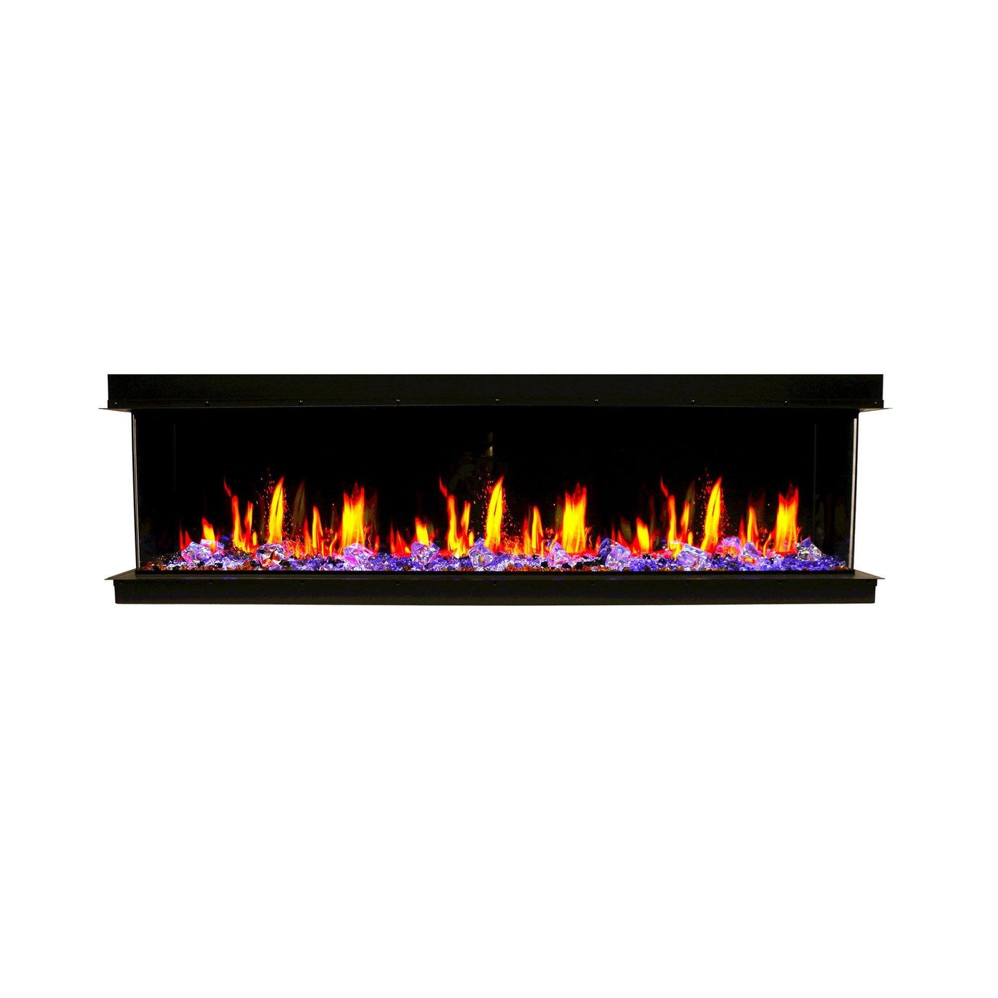 TriStar Three Side 50Inch Linear Electric Fireplace - BC19500V - ZopaFlame Fireplaces