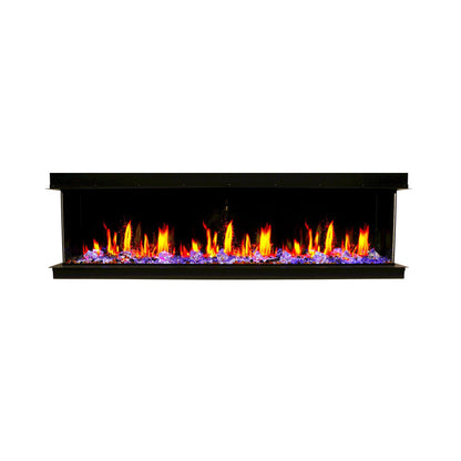 TriStar Three Side 50Inch Linear Electric Fireplace - BC19500V - ZopaFlame Fireplaces