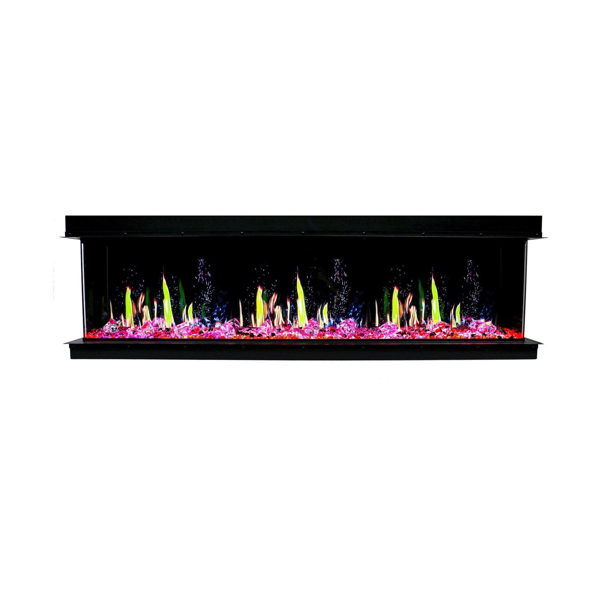 TriStar Three Side 50Inch Linear Electric Fireplace - BC19500V - ZopaFlame Fireplaces