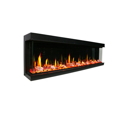 TriStar Three Side 50Inch Linear Electric Fireplace - BC19500V - ZopaFlame Fireplaces