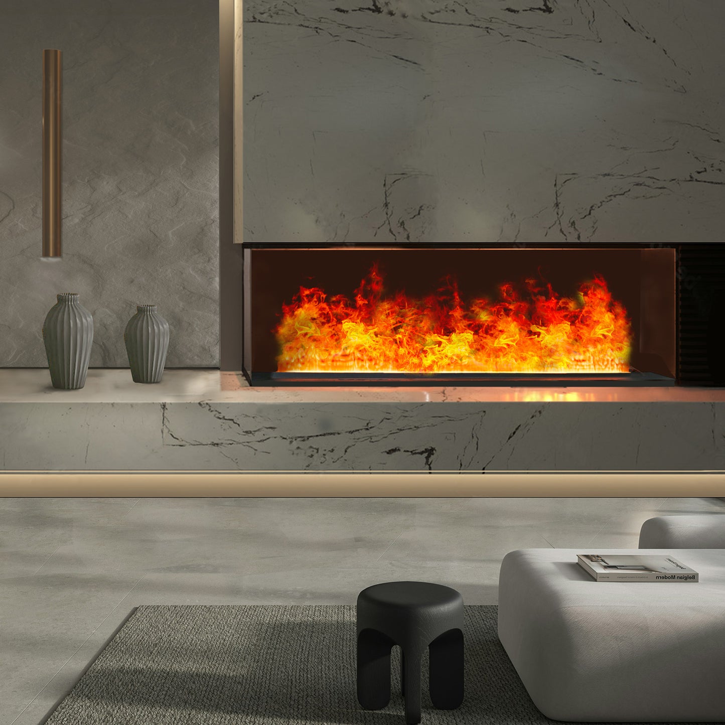 Water Vapor 40 inches Linear Electric Fireplaces - WVF-40