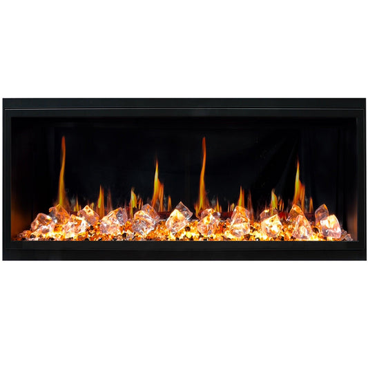 ZopaFlame™ 45" Linear Built-in Electric Fireplace - BC17455X - ZopaFlame Fireplaces