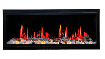 ZopaFlame™ 45" Linear Built-in Electric Fireplace - BP17455X - ZopaFlame Fireplaces