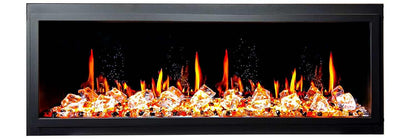 ZopaFlame™ 46" Linear Built-in Electric Fireplace - BC19455V - ZopaFlame Fireplaces