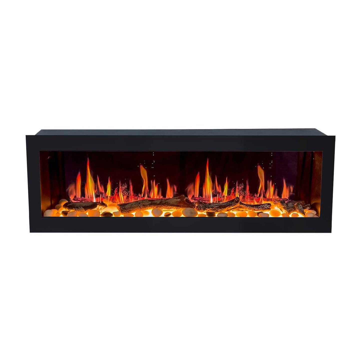 ZopaFlame™ 47" Linear Wall-mount Electric Fireplace - BP17488X - ZopaFlame Fireplaces