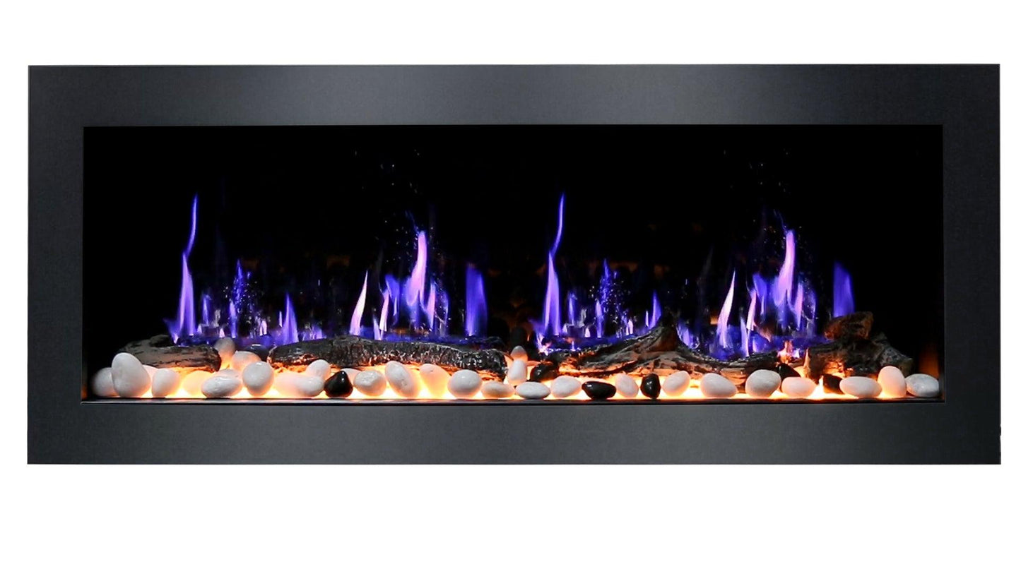 ZopaFlame™ 47" Linear Wall-mount Electric Fireplace - BP17488X - ZopaFlame Fireplaces