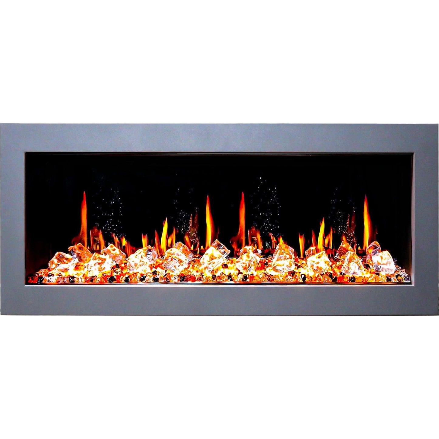 ZopaFlame™ 47" Linear Wall-mount Electric Fireplace - SC17488X - ZopaFlame Fireplaces