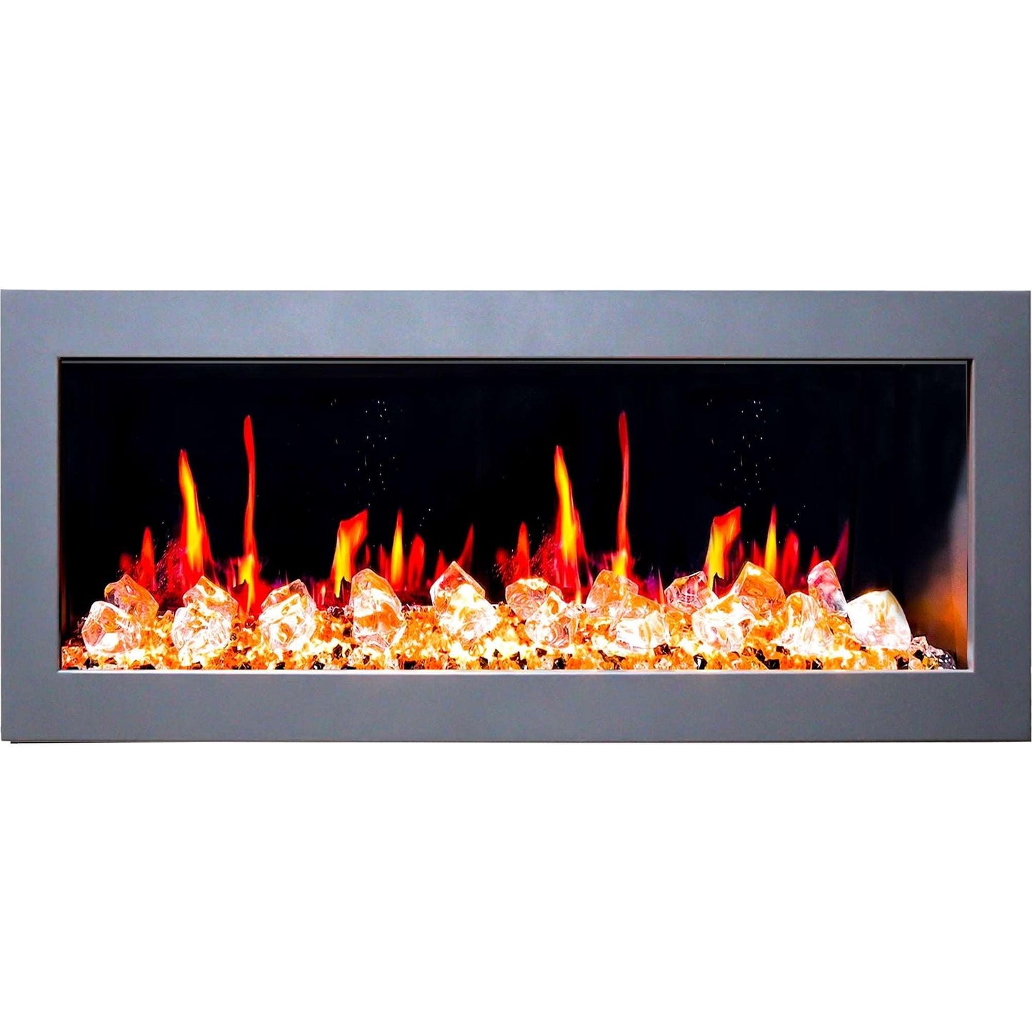 ZopaFlame™ 47" Linear Wall-mount Electric Fireplace - SC17488X - ZopaFlame Fireplaces