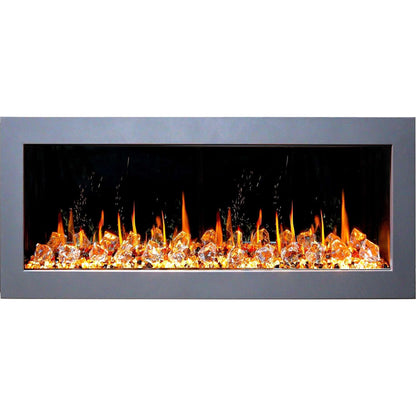 ZopaFlame™ 47" Linear Wall-mount Electric Fireplace - SC17488X - ZopaFlame Fireplaces