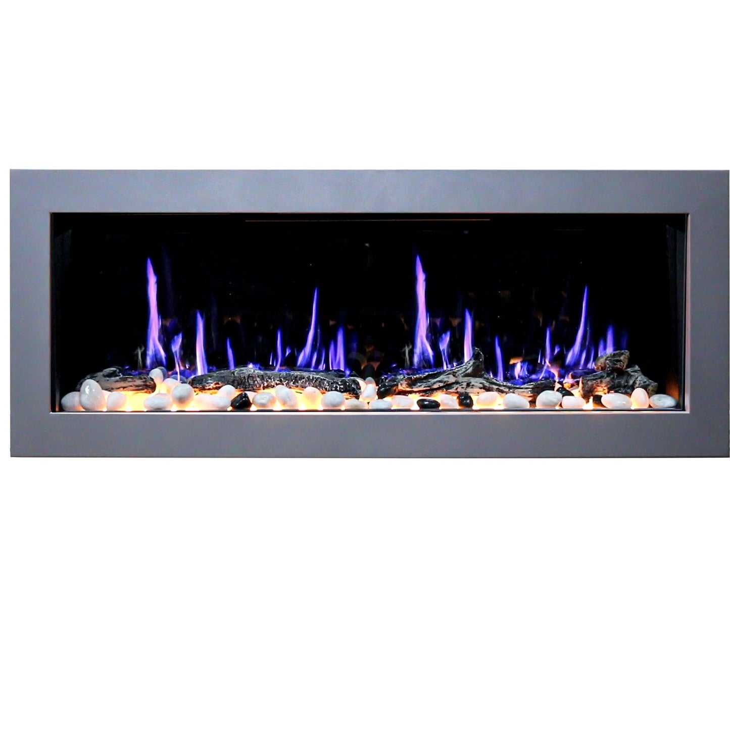 ZopaFlame™ 47" Linear Wall-mount Electric Fireplace - SP17488X - ZopaFlame Fireplaces