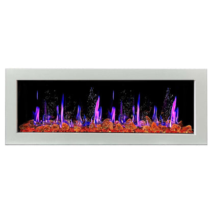 ZopaFlame™ 47" Linear Wall-mount Electric Fireplace - WG17488X - ZopaFlame Fireplaces