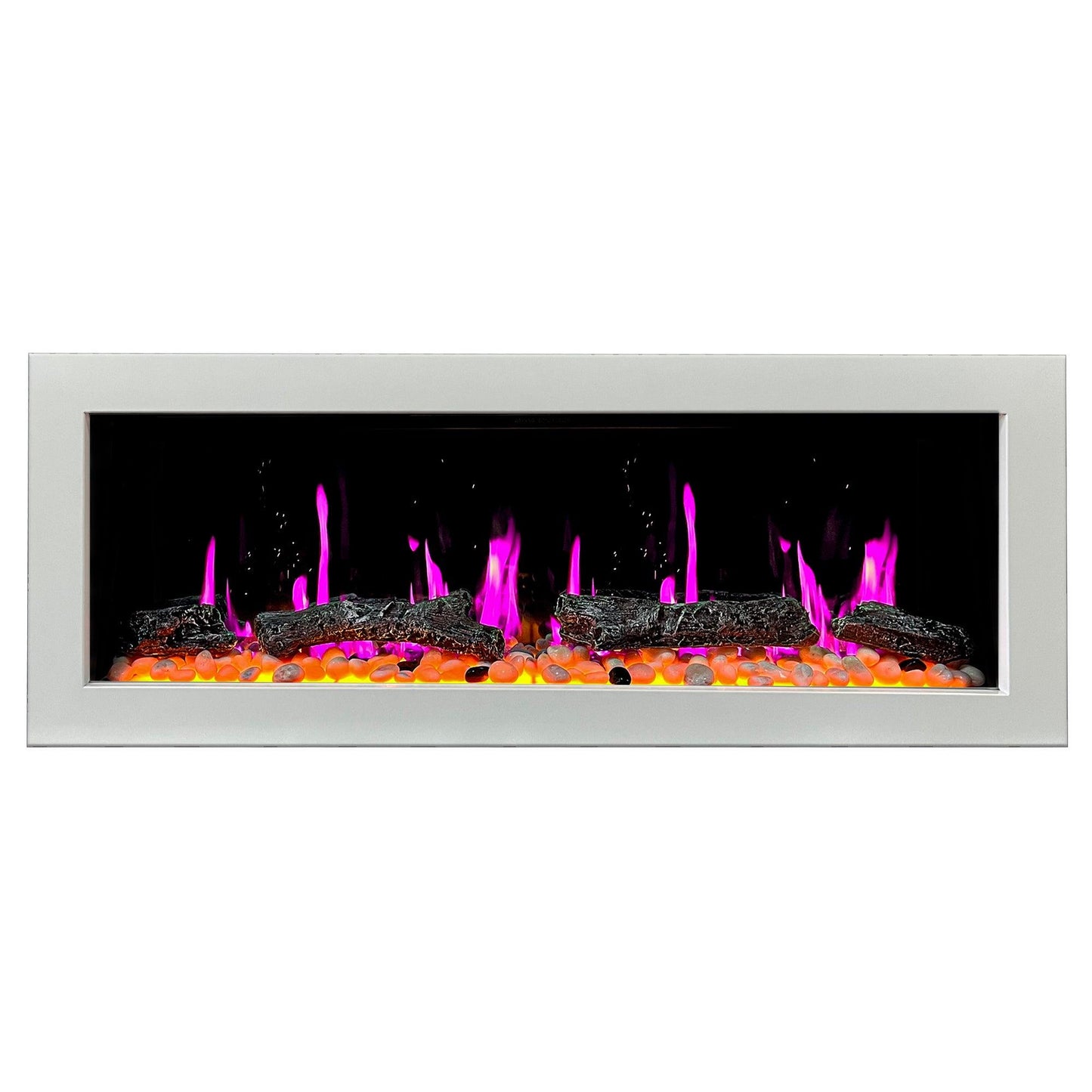 ZopaFlame™ 47" Linear Wall-mount Electric Fireplace - WP17488X - ZopaFlame Fireplaces