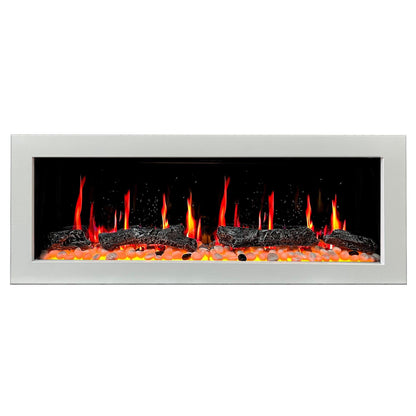 ZopaFlame™ 47" Linear Wall-mount Electric Fireplace - WP17488X - ZopaFlame Fireplaces