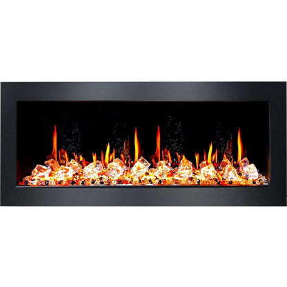 ZopaFlame™ 48" Linear Wall-mount Electric Fireplace - BC19488V - ZopaFlame Fireplaces