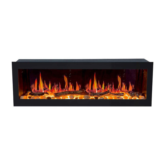 ZopaFlame™ 48" Linear Wall-mount Electric Fireplace - BP19488V - ZopaFlame Fireplaces
