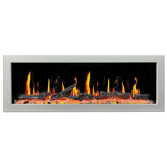 ZopaFlame™ 58" Linear Wall-mount Electric Fireplace - WP19588V - ZopaFlame Fireplaces