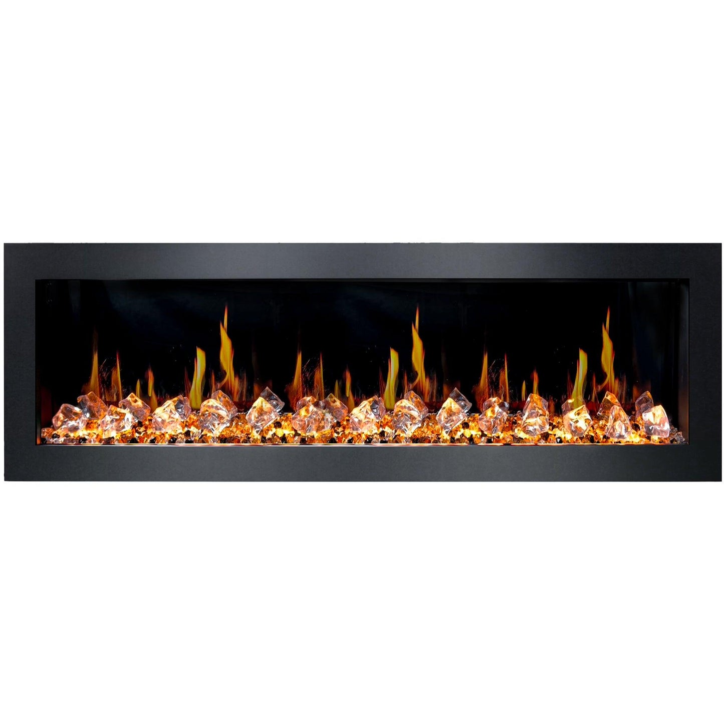 ZopaFlame™ 67" Linear Wall-mount Electric Fireplace - BC17688X - ZopaFlame Fireplaces