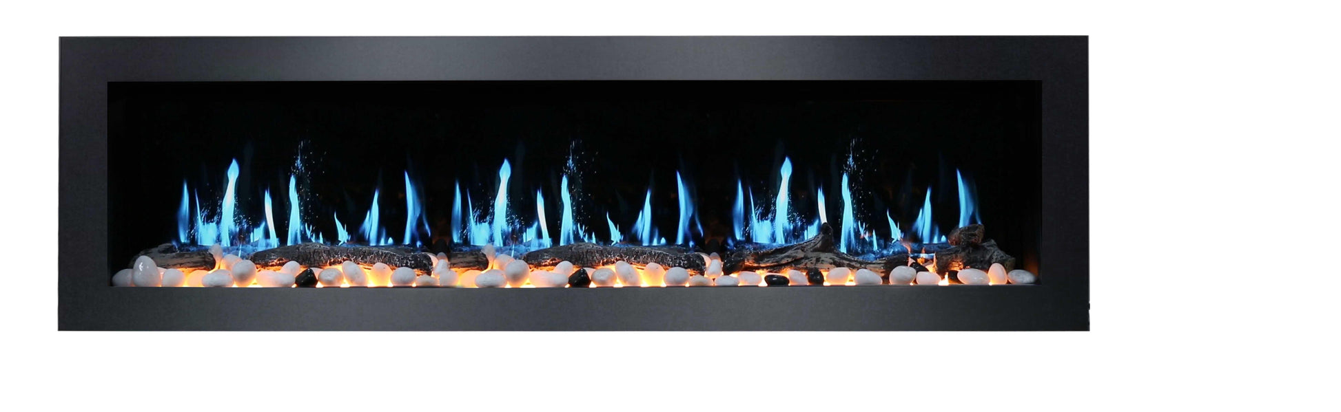 ZopaFlame™ 67" Linear Wall-mount Electric Fireplace - BP17688X - ZopaFlame Fireplaces