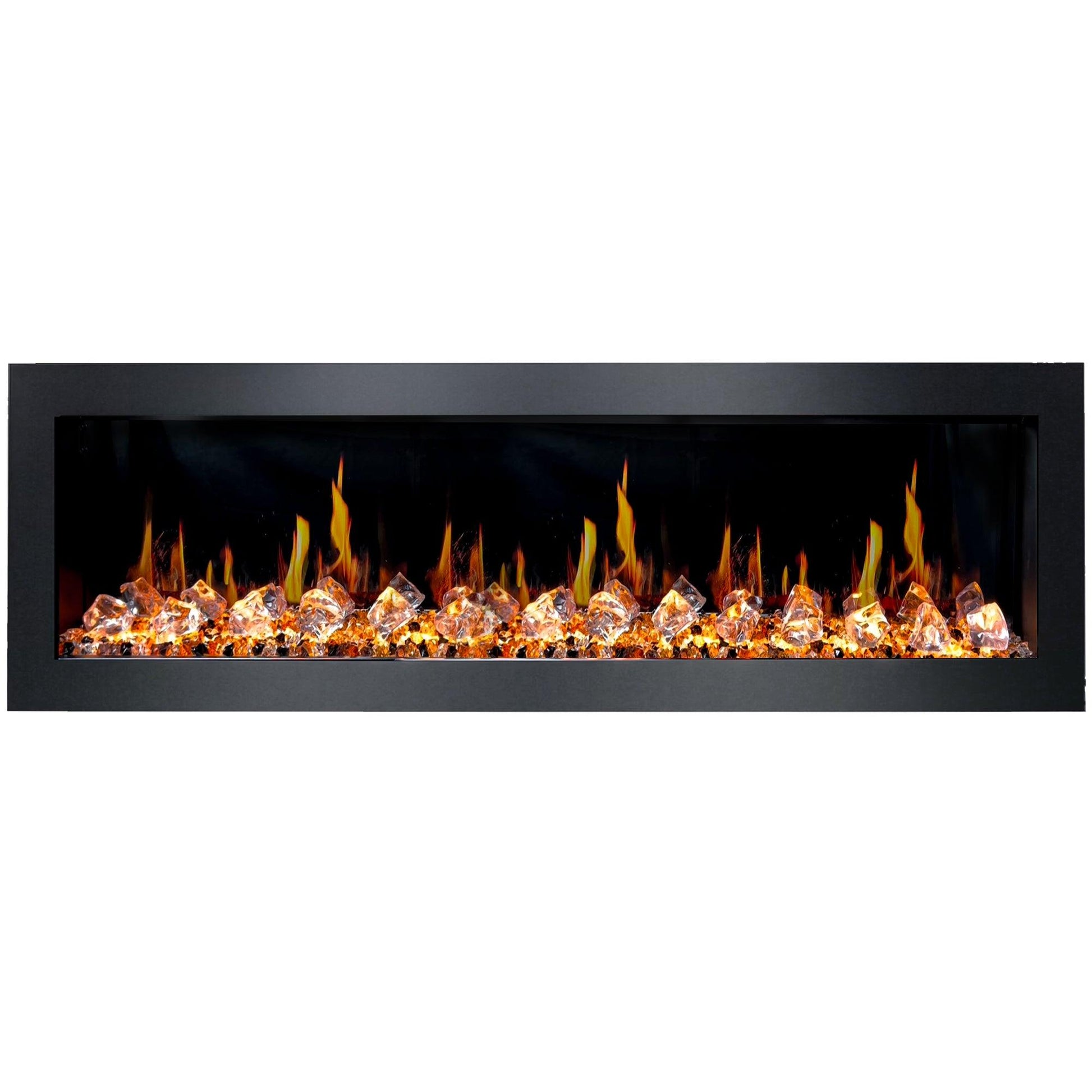 ZopaFlame™ 78" Linear Wall-mount Electric Fireplace - BC19788V - ZopaFlame Fireplaces