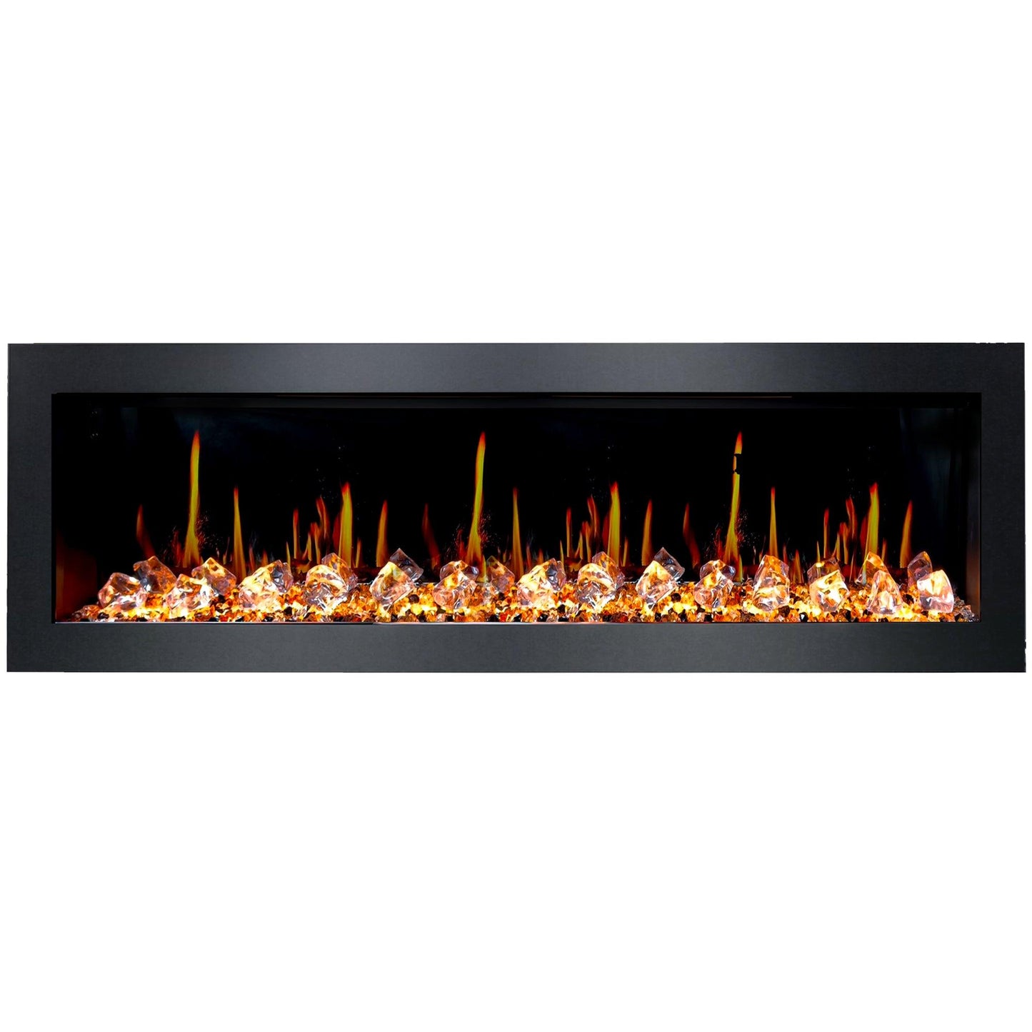 ZopaFlame™ 78" Linear Wall-mount Electric Fireplace - BC19788V - ZopaFlame Fireplaces