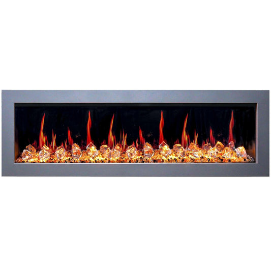 ZopaFlame™ 78" Linear Wall-mount Electric Fireplace - SC19788V - ZopaFlame Fireplaces