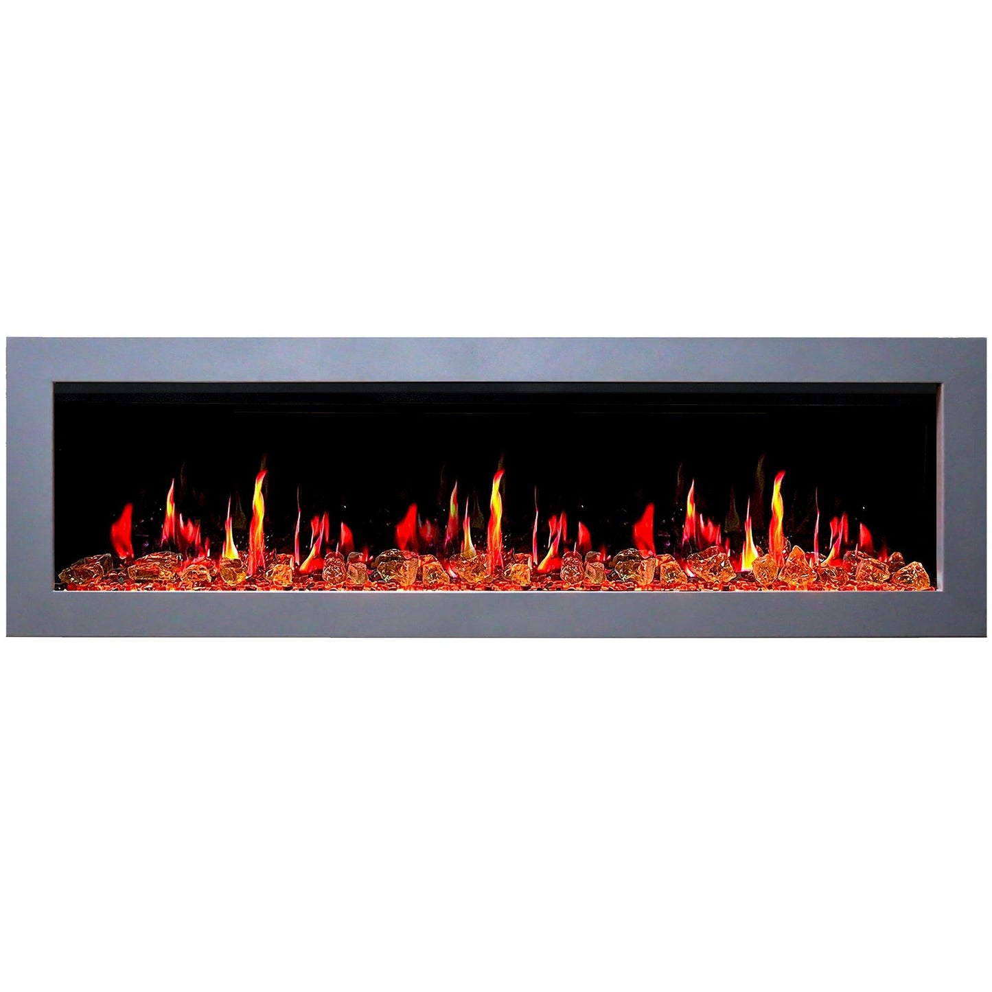 ZopaFlame™ 78" Linear Wall-mount Electric Fireplace - SG19788V - ZopaFlame Fireplaces