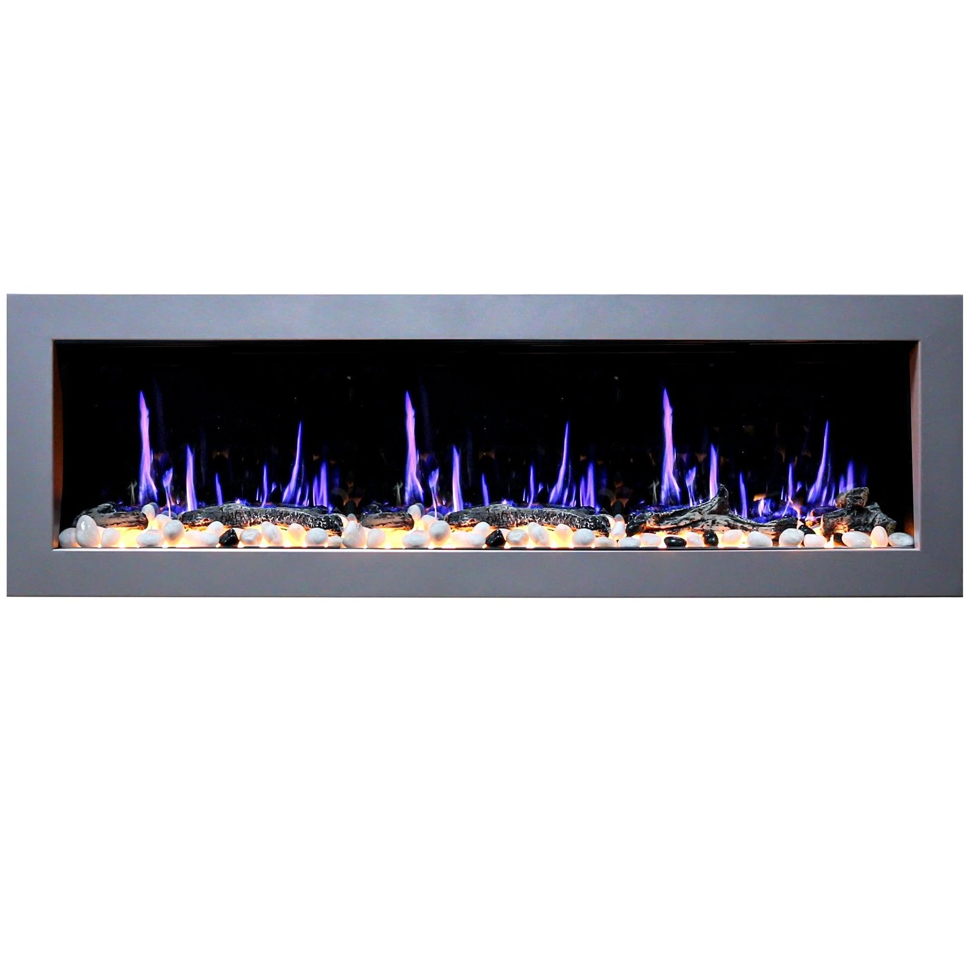 ZopaFlame™ 78" Linear Wall-mount Electric Fireplace - SP19788V - ZopaFlame Fireplaces