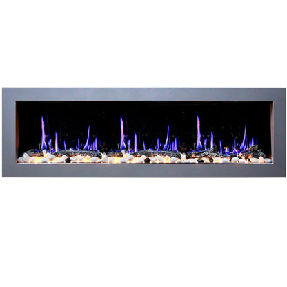 ZopaFlame™ 78" Linear Wall-mount Electric Fireplace - SP19788V - ZopaFlame Fireplaces