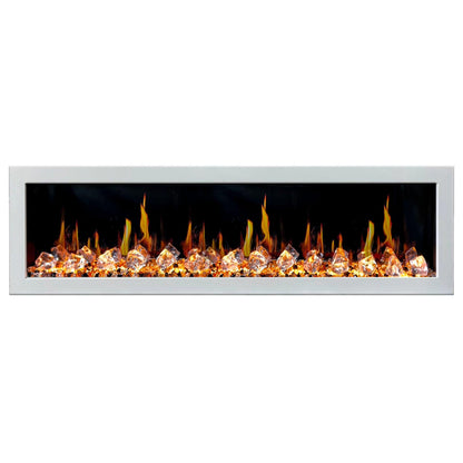 ZopaFlame™ 78" Linear Wall-mount Electric Fireplace - WC19788V - ZopaFlame Fireplaces